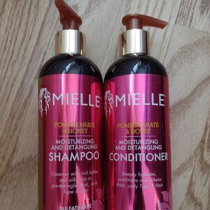 New Mielle Organics Pomegranate and Honey Shampoo and Conditioner Moisturizing
